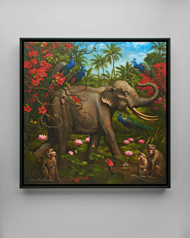 "Jungle of Happiness" Giclee Art